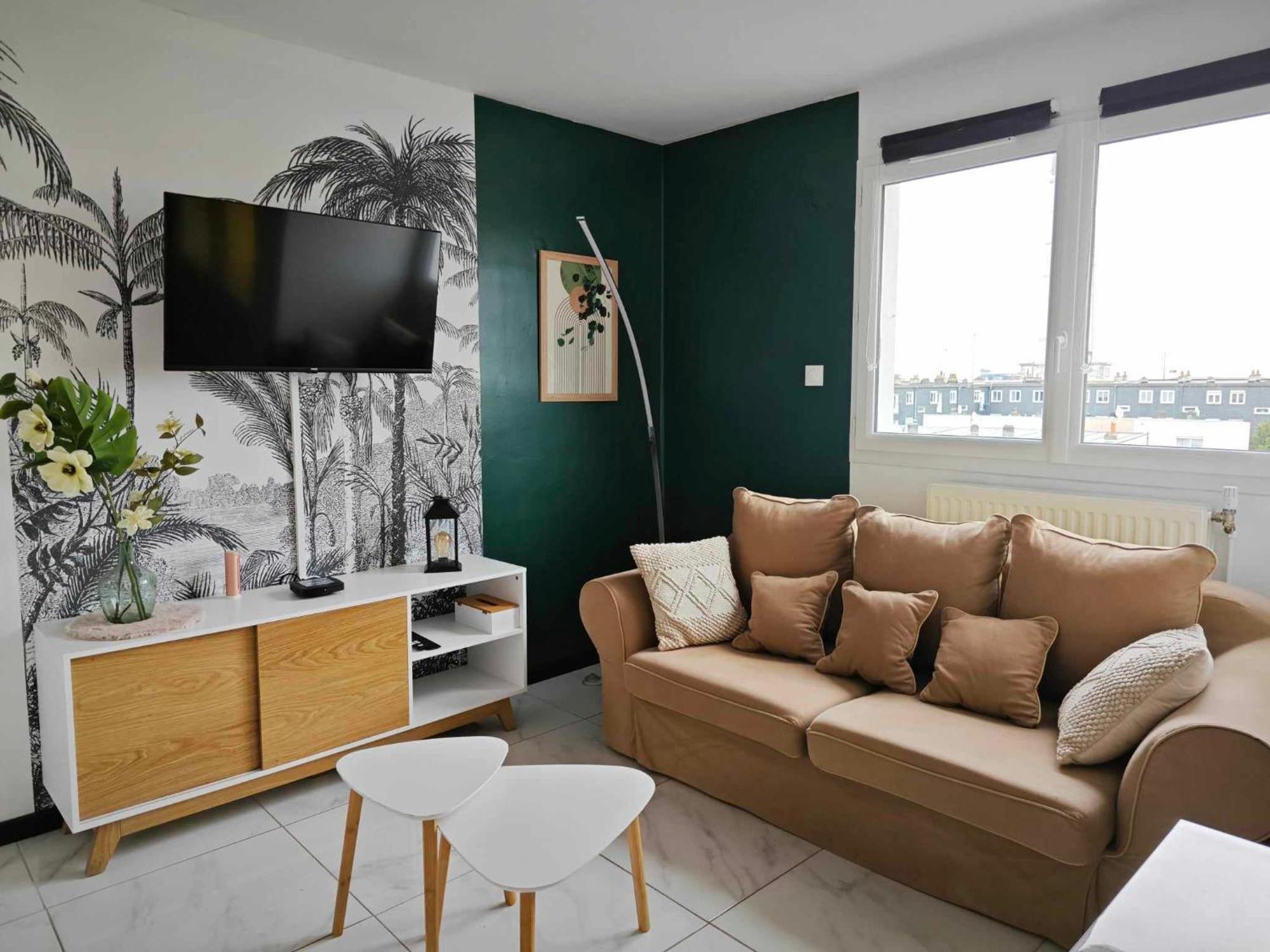 Calais Plage-Gare Appartement Elegant Tout Equipe Exterior foto